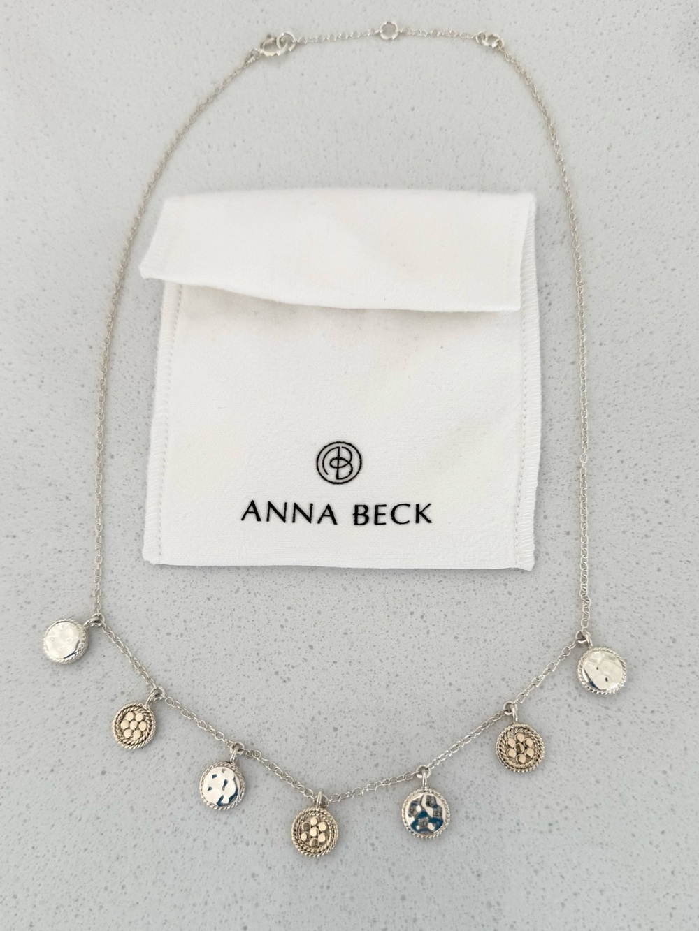 ANNA BECK Multicharm Necklace in Two-Tone